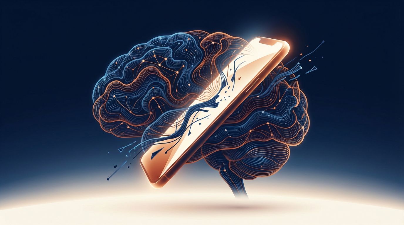 Ihre Commerce-KI-Strategie wird von einem Smartphone überfallen